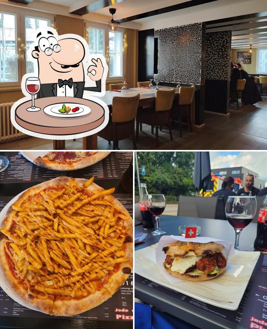 Mio Pizza si caratterizza per la cibo e interni