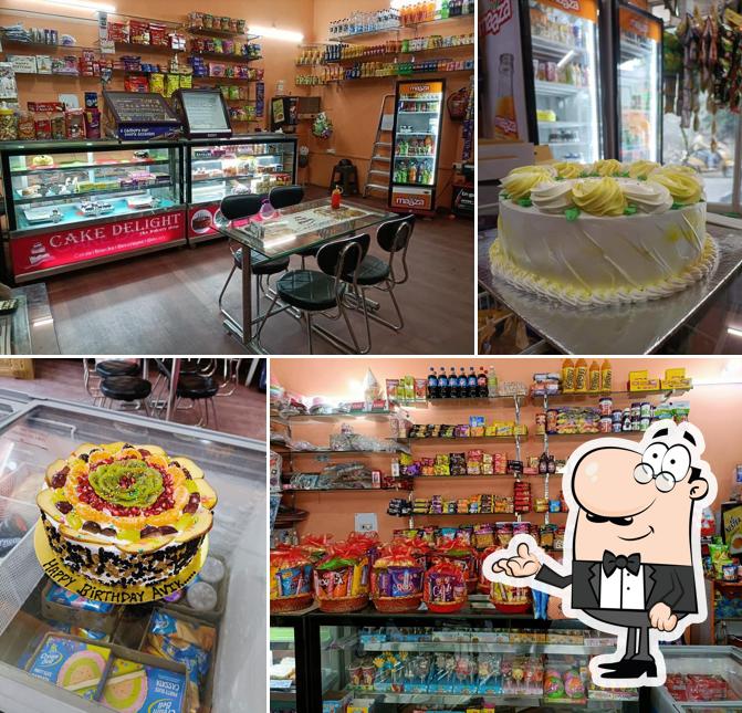 The interior of Cake Delight