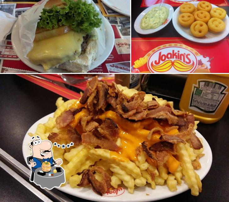 Platos en Joakins Hamburguer