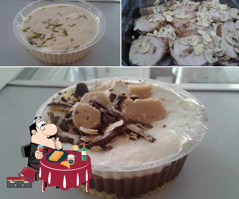 Peça uma das sobremesas