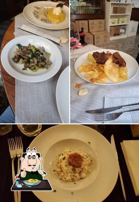 Platti al Osteria La Ciacarade