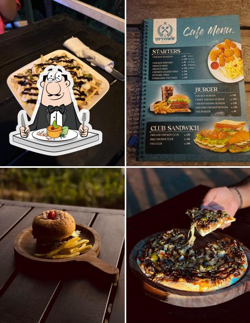 Food at Uptown Resto Cafe