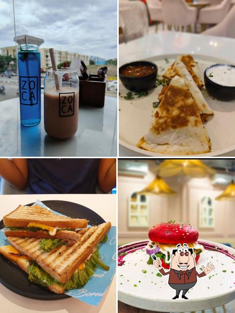 Chocolate mousse at ZOCA Cafe