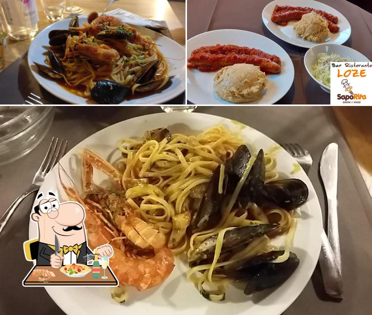 Cibo al Ristorante Bar Löze & Servizio Catering