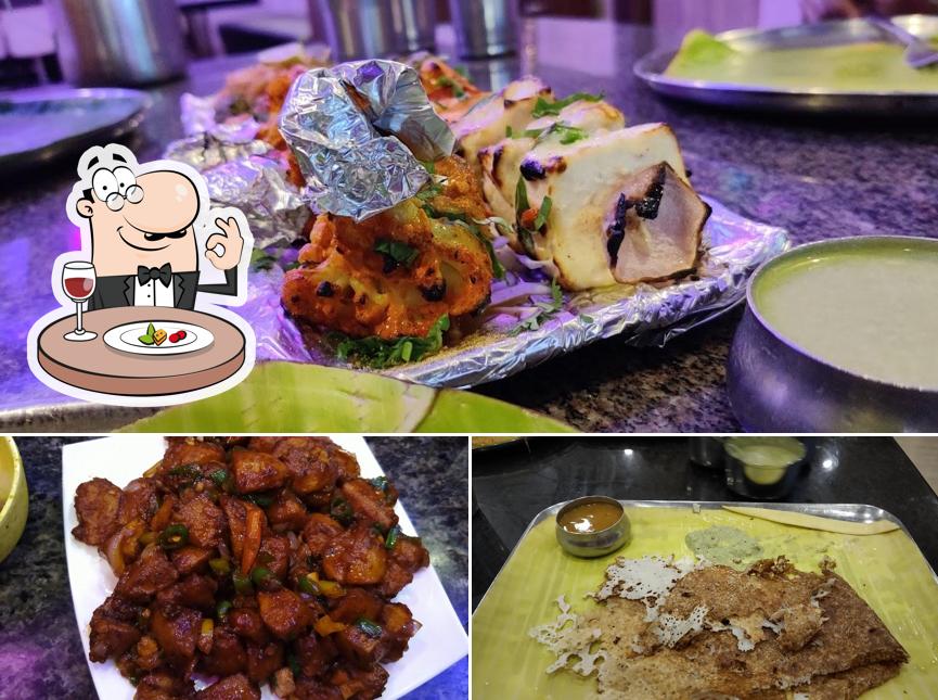 Meals at Aruvi Veg Restaurant