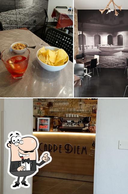 Gli interni di Carpe Diem