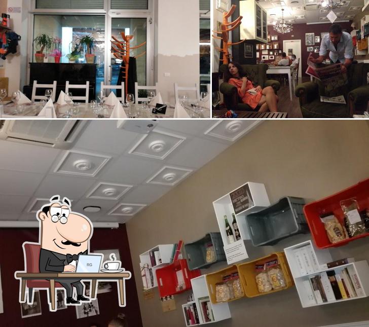 Dai un'occhiata agli interni di Cibò