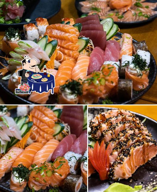 Sashimi em Suzaku Pinheiros