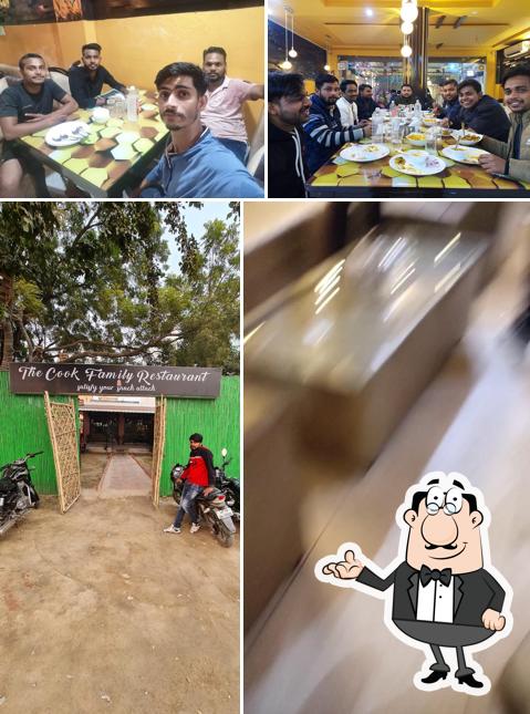 The interior of The Cook Family Restaurant