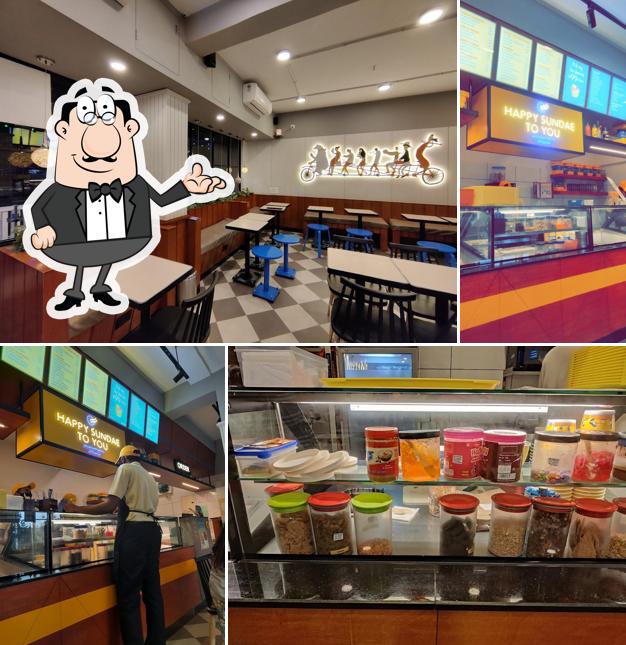 The interior of Polar Bear Ice Cream Sundaes - Tumkur