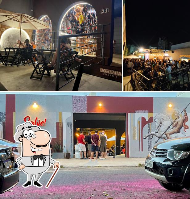 O exterior do Salve! Goró, borogodó e ziriguidum