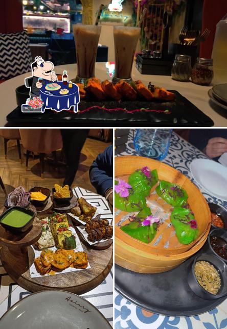 Sashimi at Aviary Cocktail Nest Kanpur