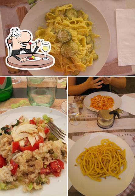 La foto della cibo e bevanda di Trattoria Etrusca