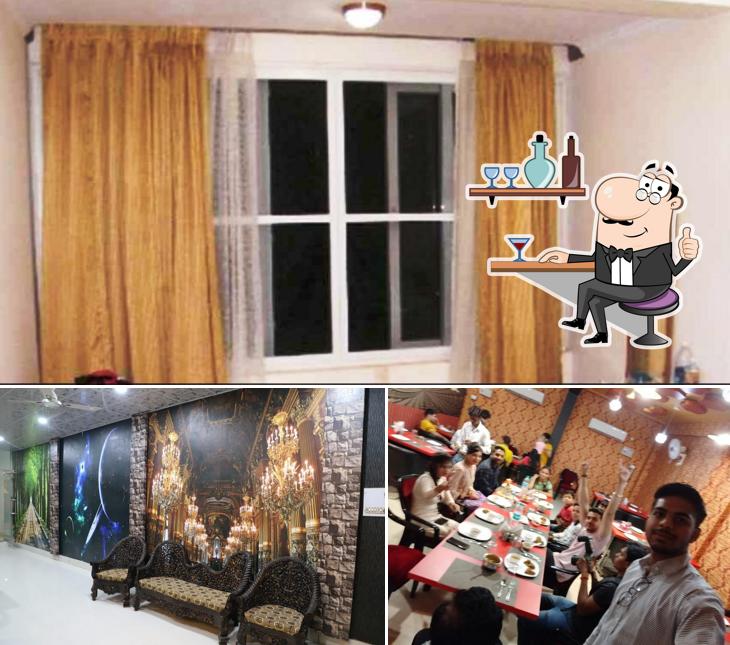 The interior of HOTEL KAILASH & KEEVS RESTAURANT