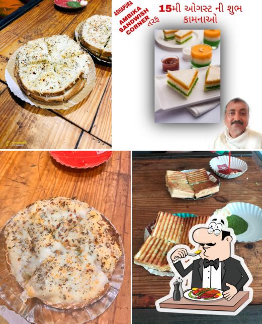 Food at Ambika Sandwich Corner (Ashapura)