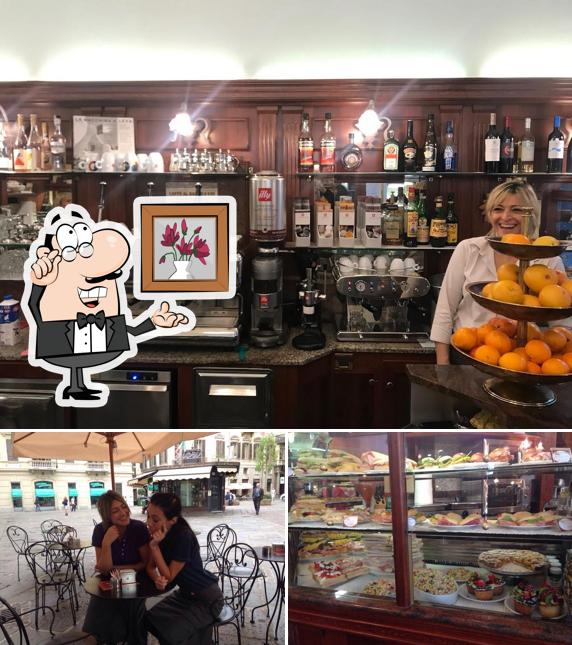 Siediti a un tavolo di Caffè Bodoni