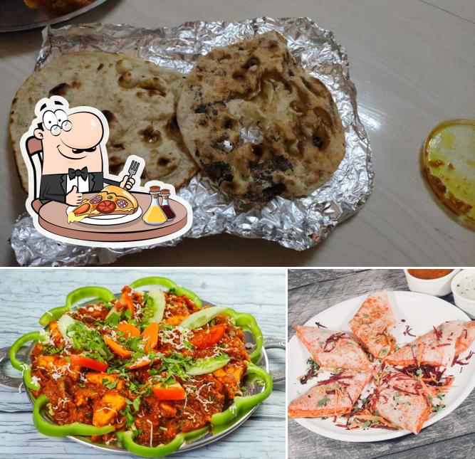 Pick different kinds of pizza