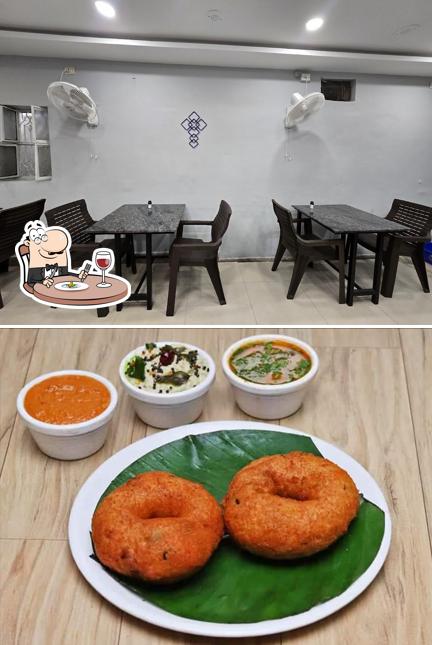 Food at Shri Mangipudi's Dakshin Cafe