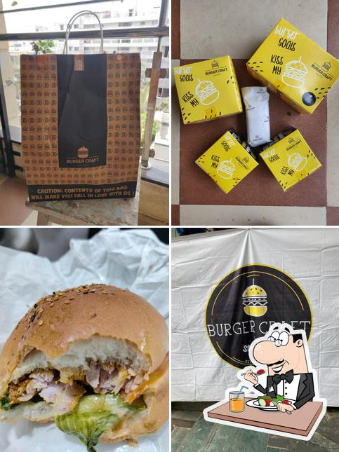 Food at Burger Craft