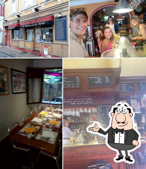 L'intérieur de Restaurant Le Chemin de la Table