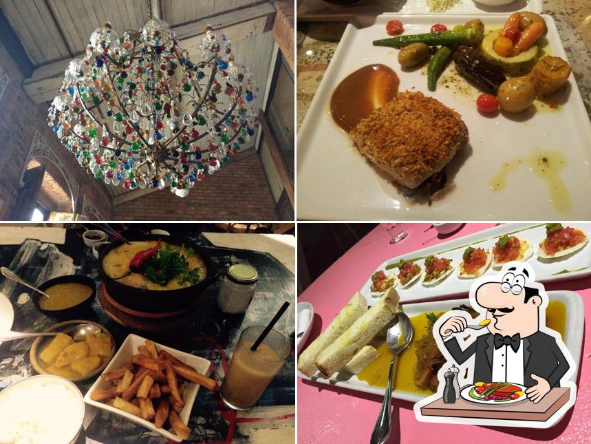 Comida em Restaurante Casa de Tereza