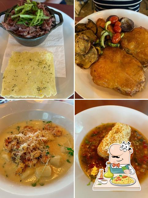 Costeletas de porco em Brasido Restaurante