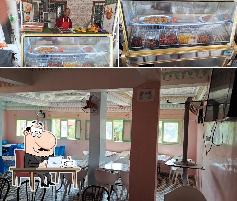 L'intérieur de Café Restaurant Essaada مقهى مطعم السعادة