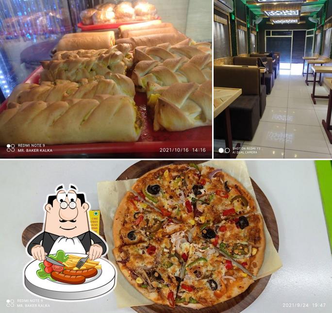 Among various things one can find food and interior at Mr. Baker