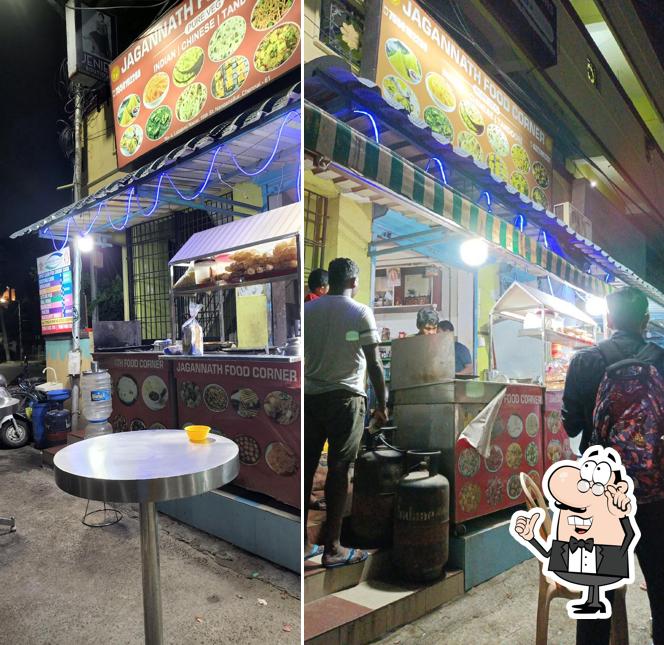 The interior of Jagannath Food Corner