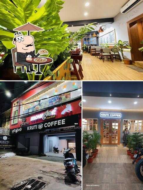 Kruti Coffee is distinguished by exterior and interior