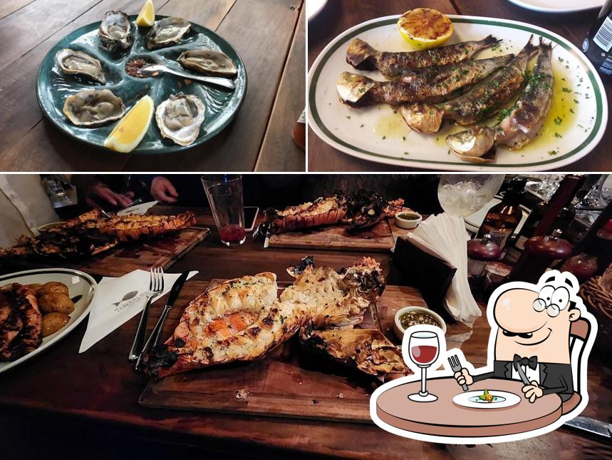 Peixe frito em Taberna 474