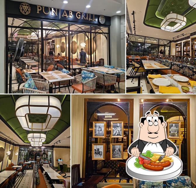 Food at Punjab Grill WorldMark Gurgaon