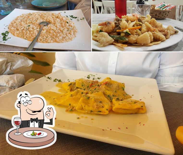 Platti al Osteria Ristorantino L'orba Canocia