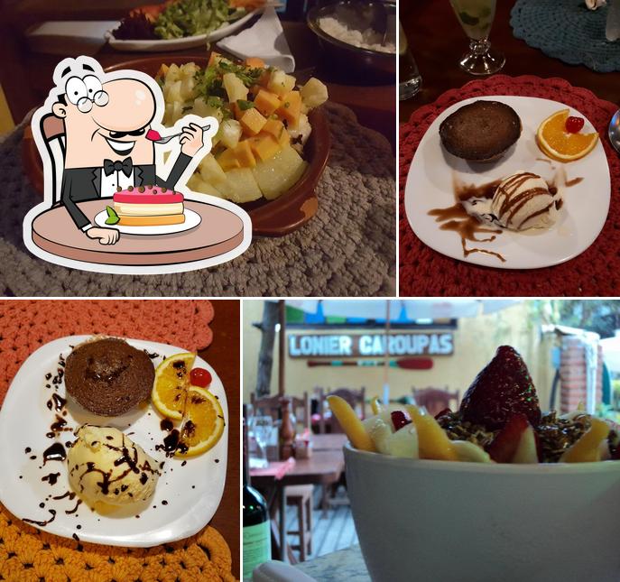 Peça uma das sobremesas