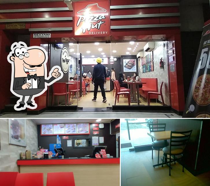 The interior of Pizza Hut Sector 59, Mohali