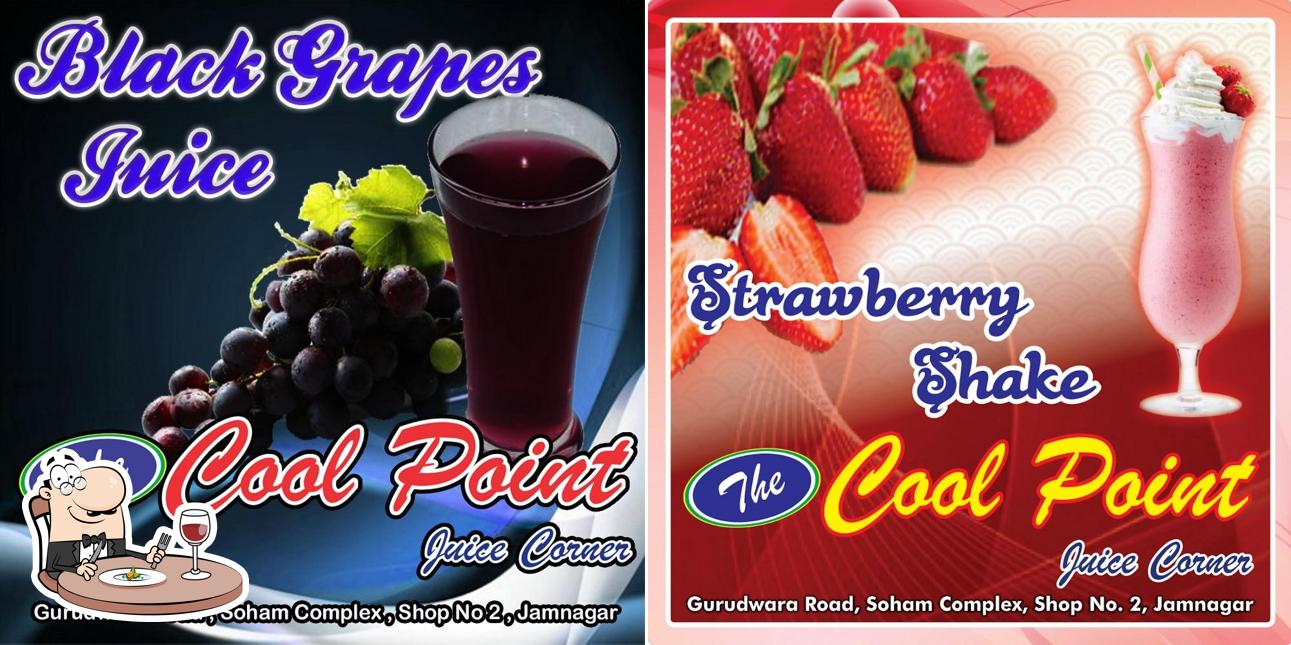Food at The Cool Point Juice Corner