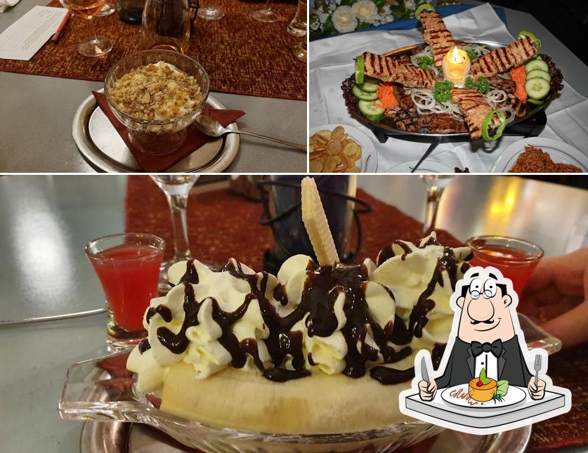 Plats à Restaurant Axion-Delphi