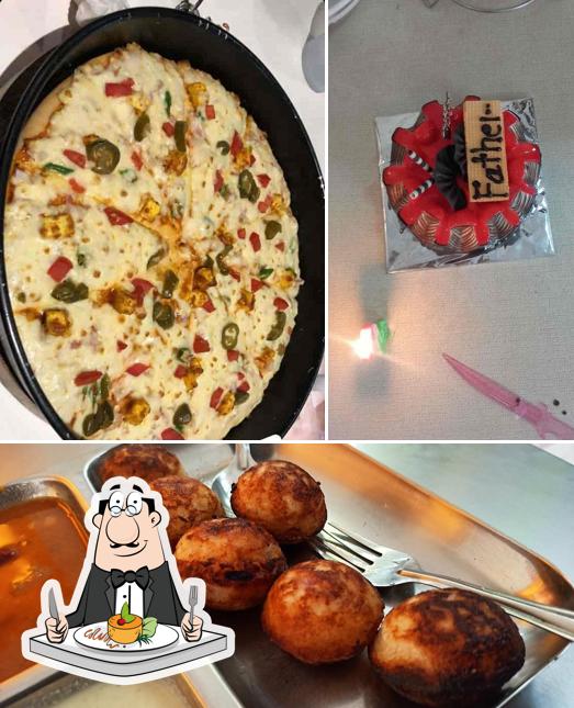 Food at New Poona Bakery