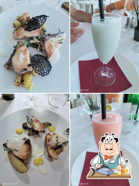 Salmone grigliato al Ristorante National