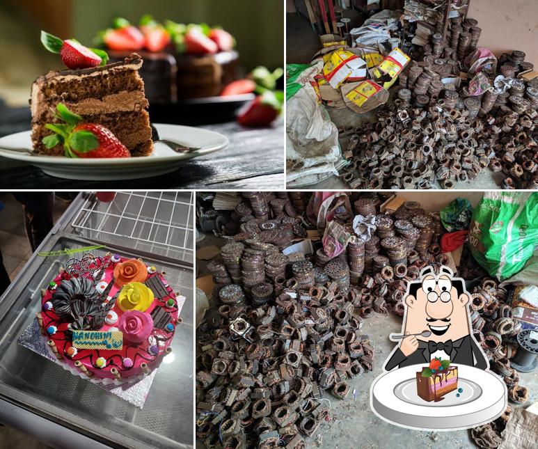 Chocolate cake at Rr Iyenger Bakery