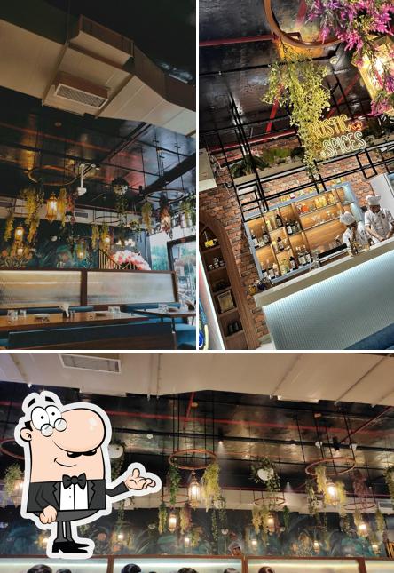 Check out how Rustic Spices Cafe and Restaurant looks inside