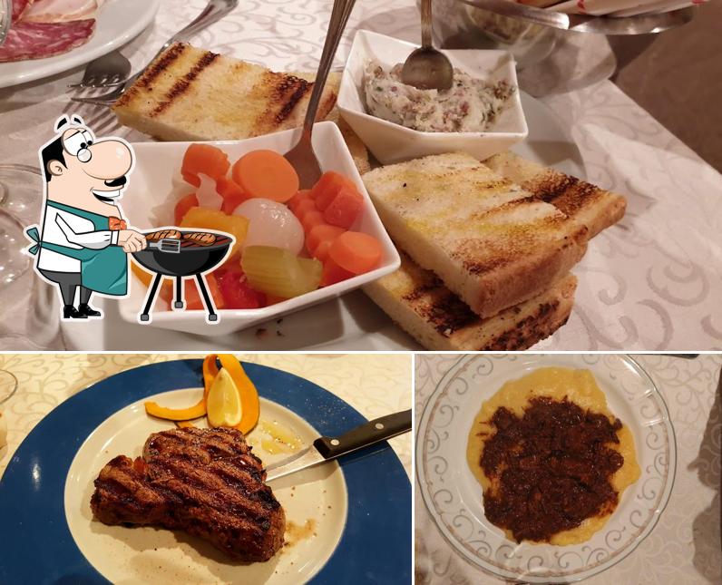 Pasti a base di carne sono disponibili a Trattoria La Pesa