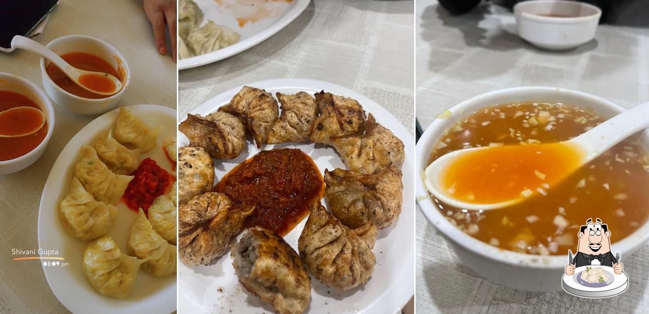 Dumplings at ANAND'S FAST FOOD CAFE
