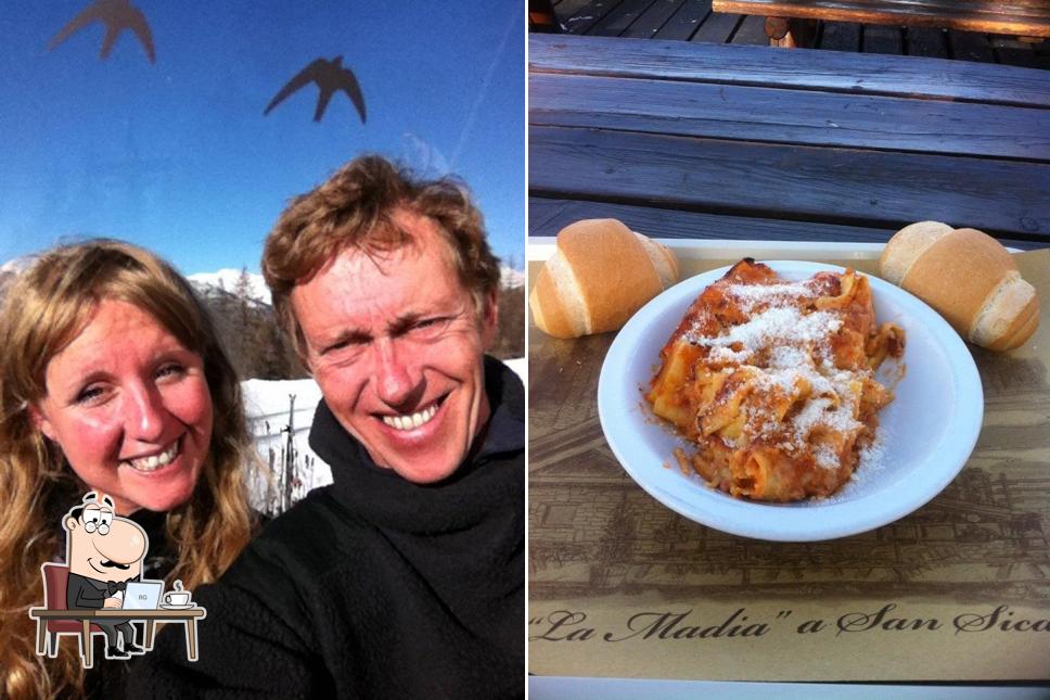 Gli interni di Bar ristorante la Madia