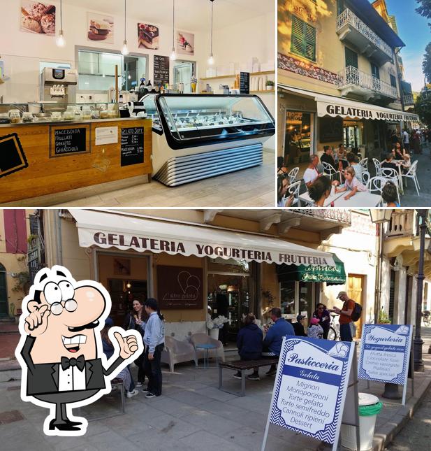 Siediti a un tavolo di Gelateria L'altro Gelato - Levanto Ice Cream Shop