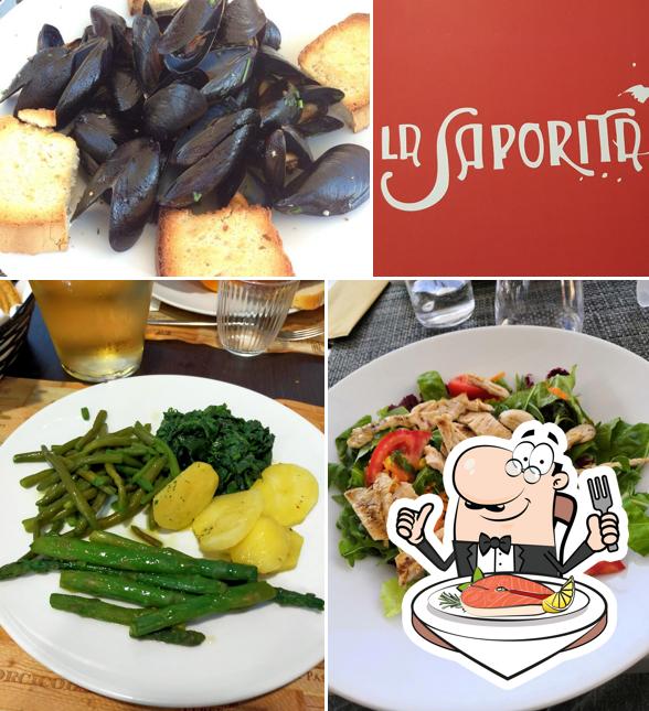 Ristorante Pizzeria La Saporita propone un menu per gli amanti del pesce