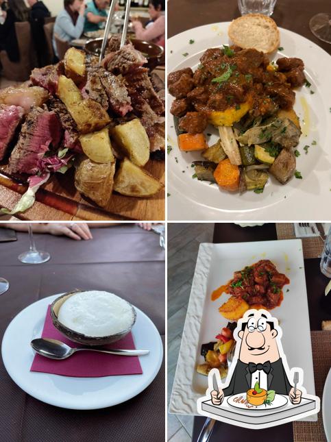 Platti al Ristorante Antica Osteria Il Rifugio