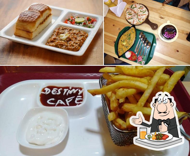 Food at Destiny Cafe