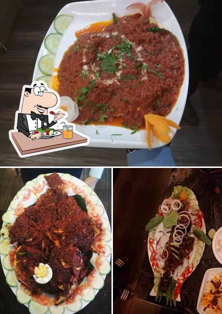 Food at Bar Code Liquor & Kitchen