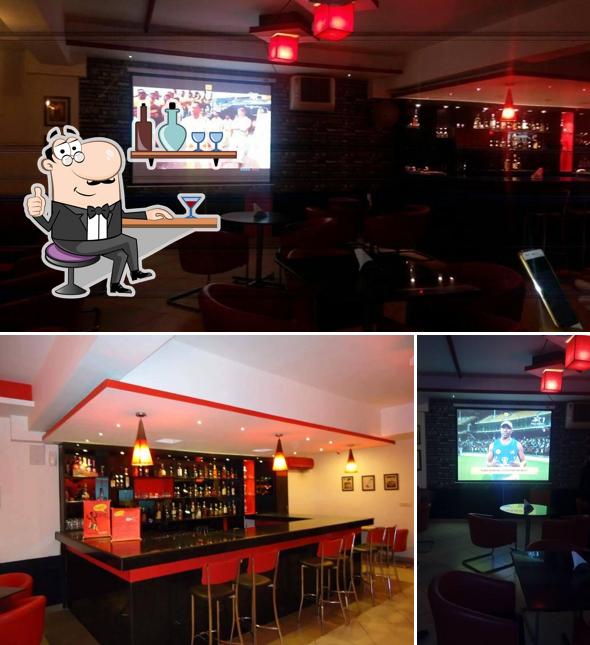 The interior of Down Under- The RestoBar